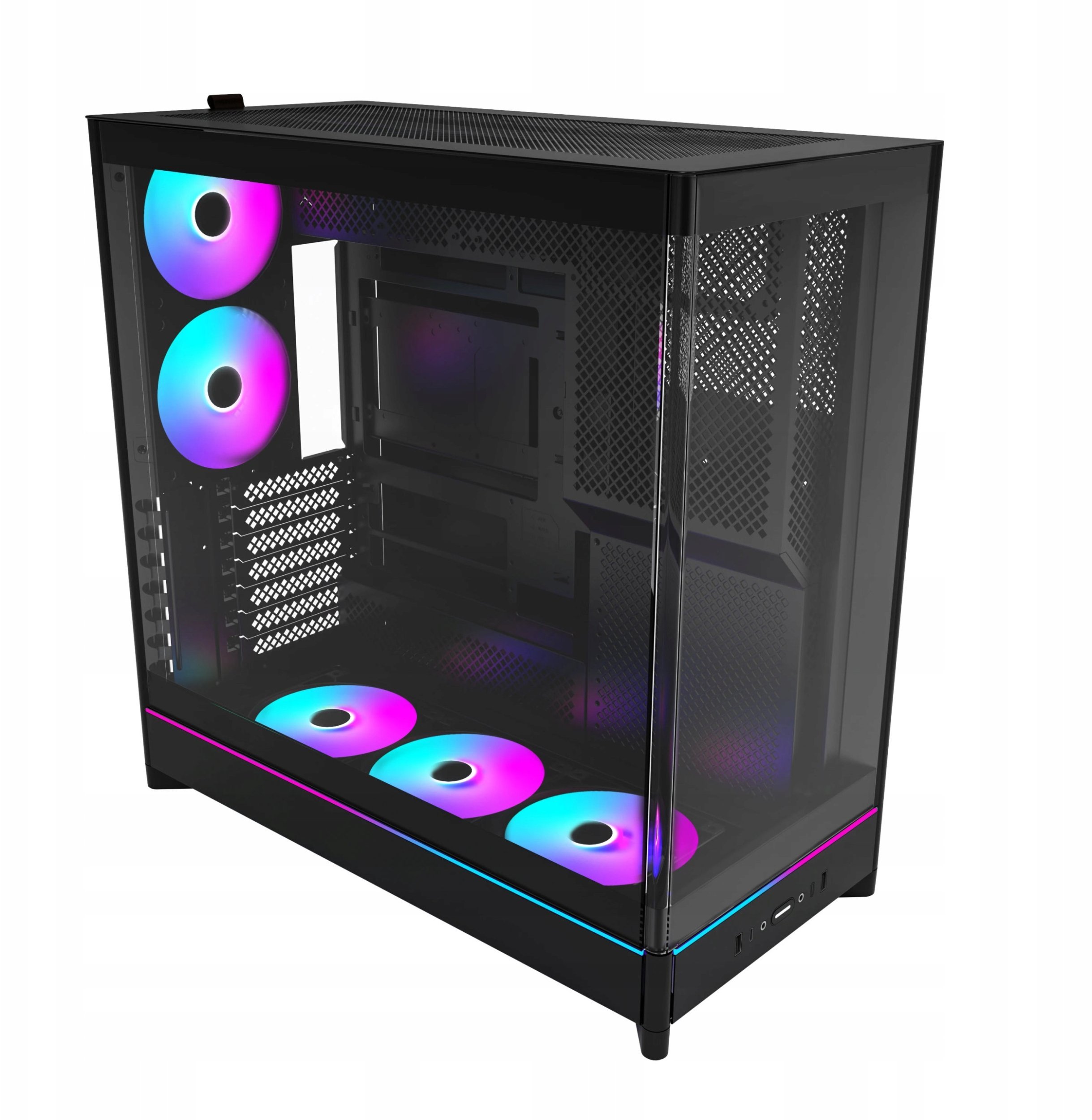 MONTECH HS02 Pro PC Case, Black