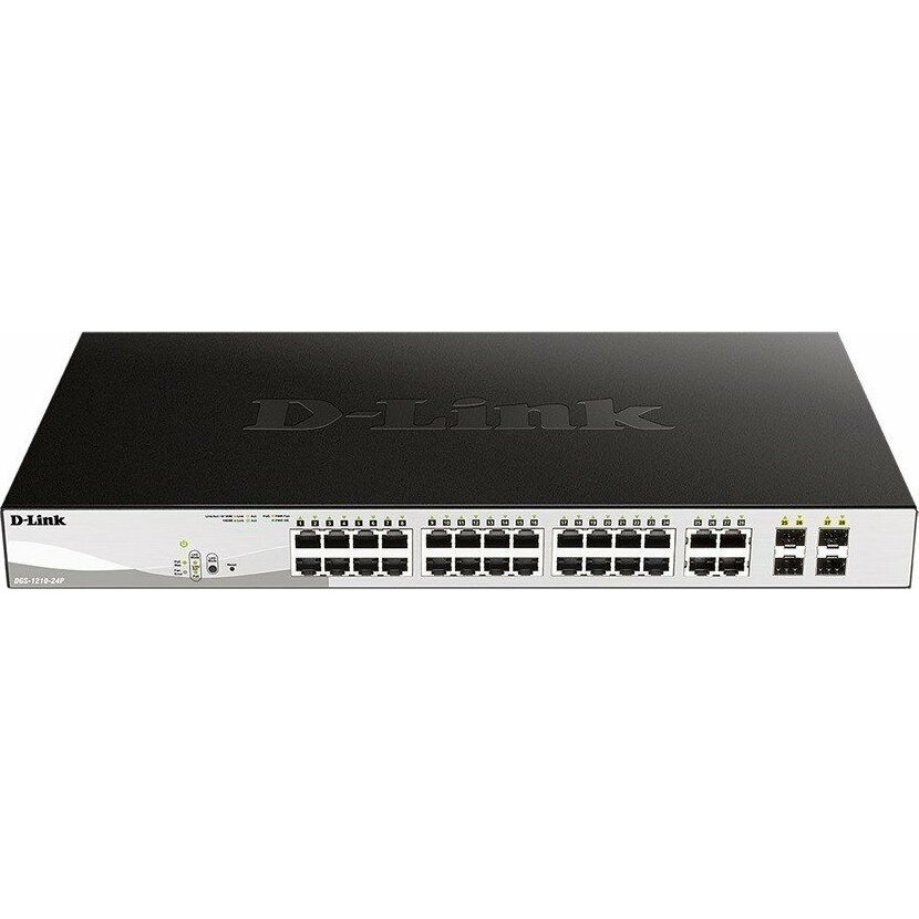 D-Link DGS-1210-24 24GE PoE 4SFP |