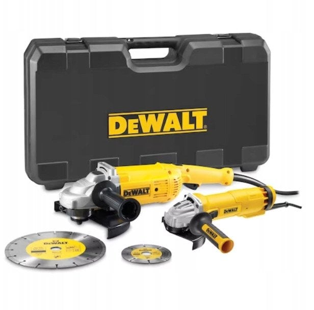 Dewalt DEWALT.ANGLE GRINDER SET 230+125mm