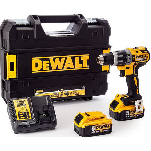 DeWALT DCD796P2-QW drill Keyless Black,Yellow