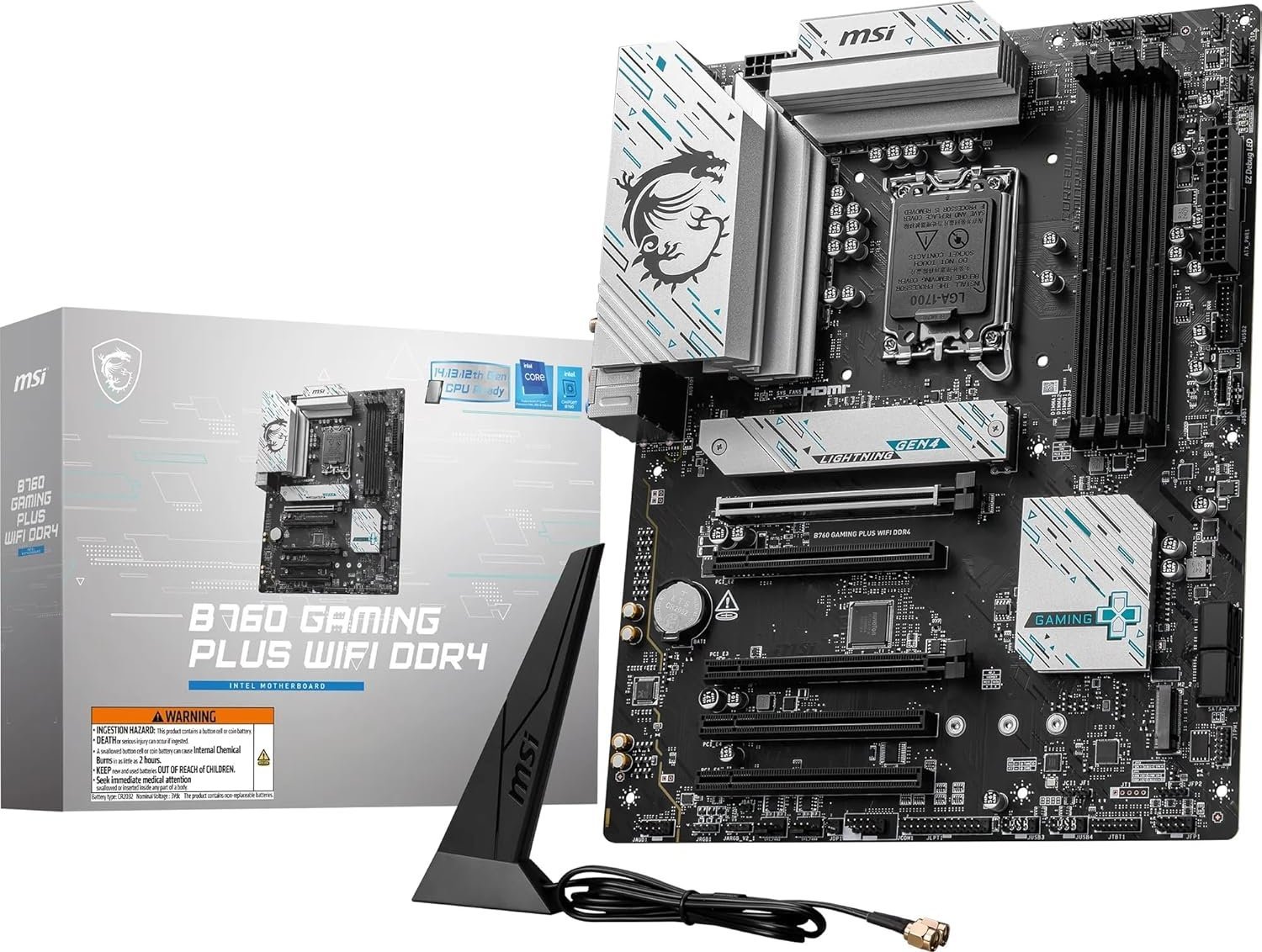 MSI B760 GAMING PLUS WIFI DDR4