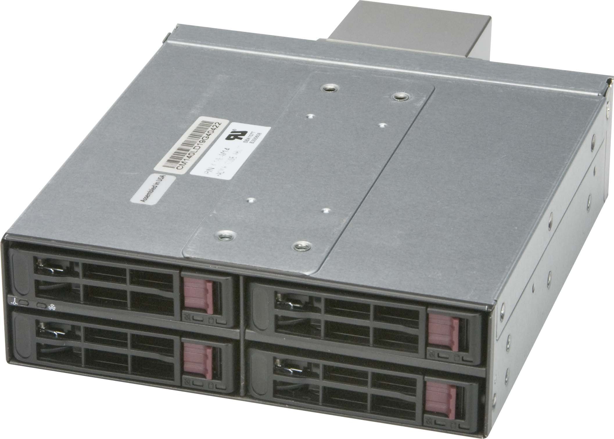 Kieszeń SuperMicro CSE-M14TQC Drivebox Black Hotswap