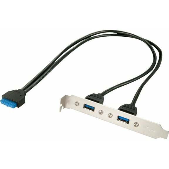Lindy Panel tylni 2x USB 3