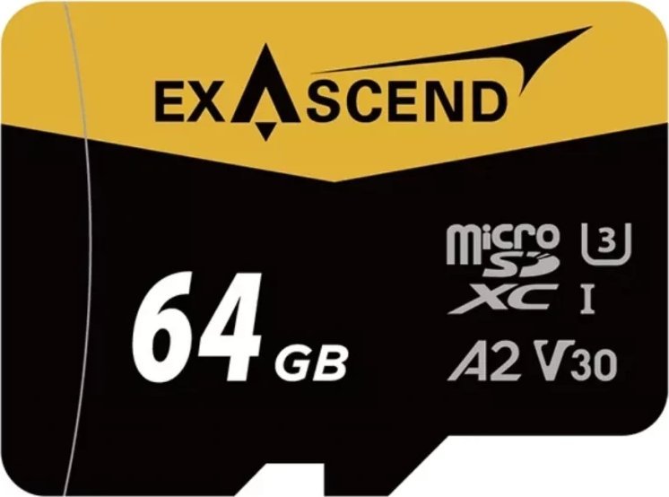 Exascend Catalyst microSDXC 64GB EX64GUSDU1-AD -