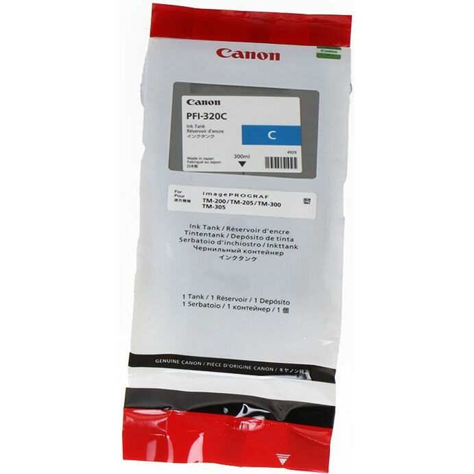 Canon Tinte PFI-320C 2891C001 Cyan |