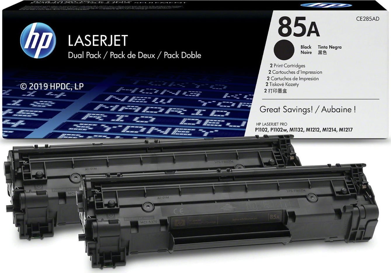 HP 85A original LaserJet Toner cartridge