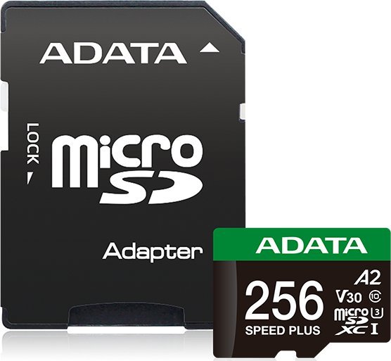 ADATA Speed Plus microSDXC 256GB UD256GUI3V30A2SP-RA1