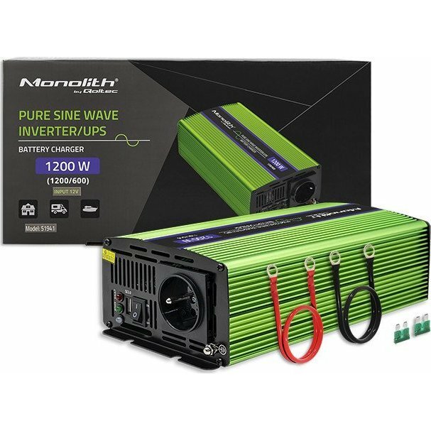 Qoltec Pure Sine Wave Inverter Monolith