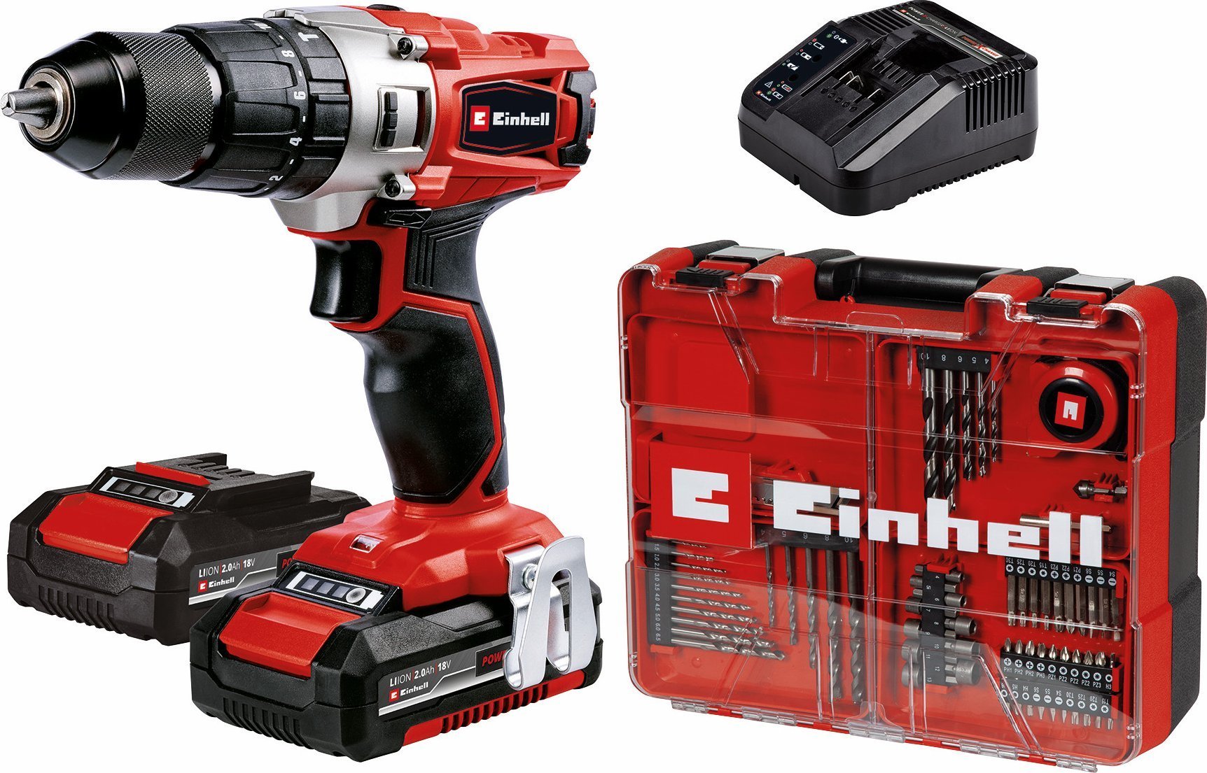 Einhell TE-CD 18/2 18750 RPM Keyless