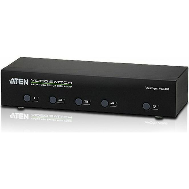 Aten 4 Portowy  VGA (VS0401-AT-G) |