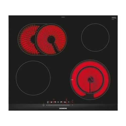 Siemens ET675FNP1E hob Black, Stainless steel