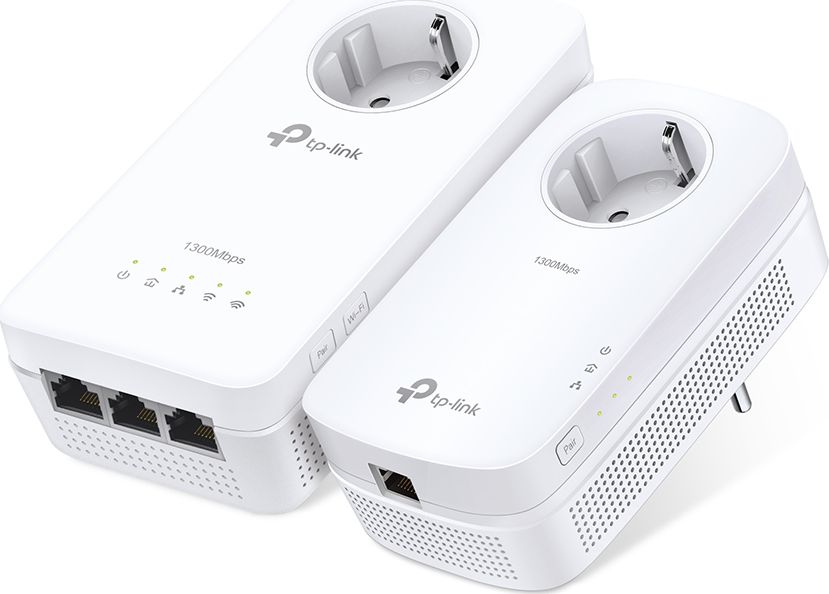 INTD TP-LINK Powerline TL-WPA8631P Kit AV1300-AC1200-Gigabit-WLAN-Powerline-KIT
