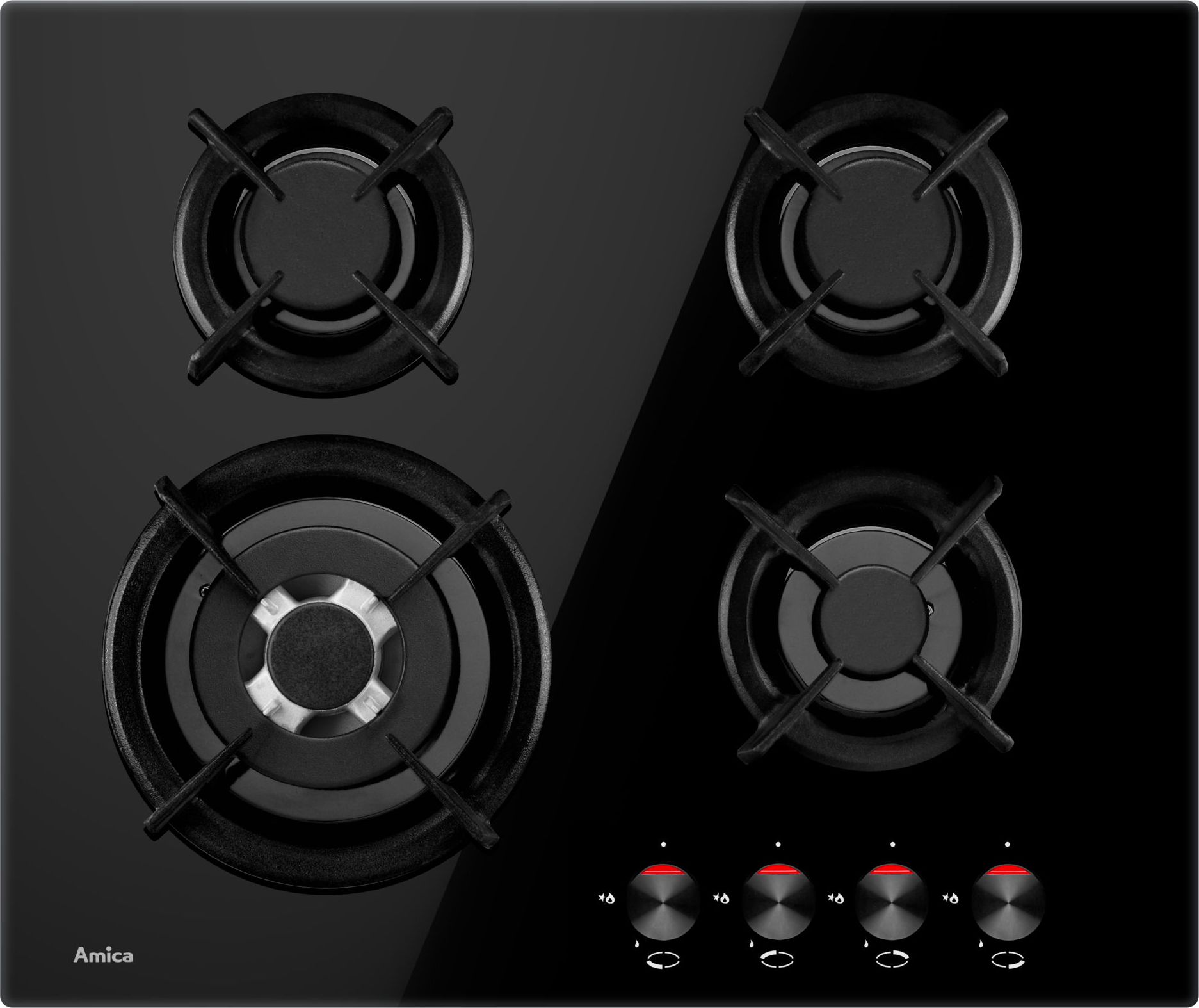 Amica Gas hob PG6411SR | PG6411SR