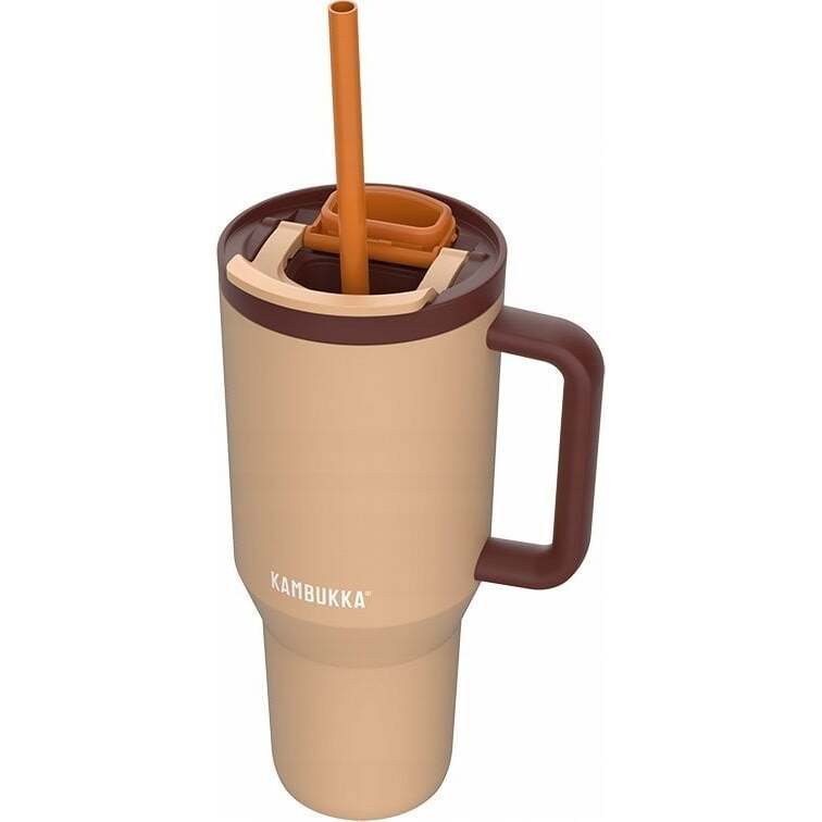 Thermal mug with telescopic straw Kambukka