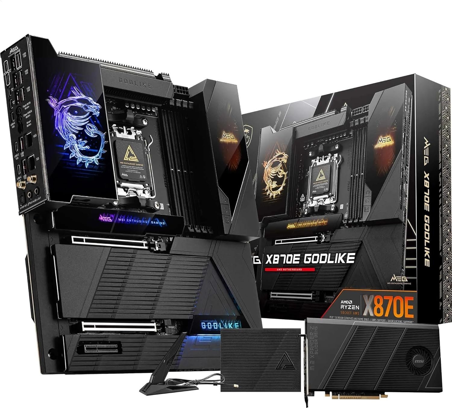 MSI MEG X870E GODLIKE Motherboard, AM5