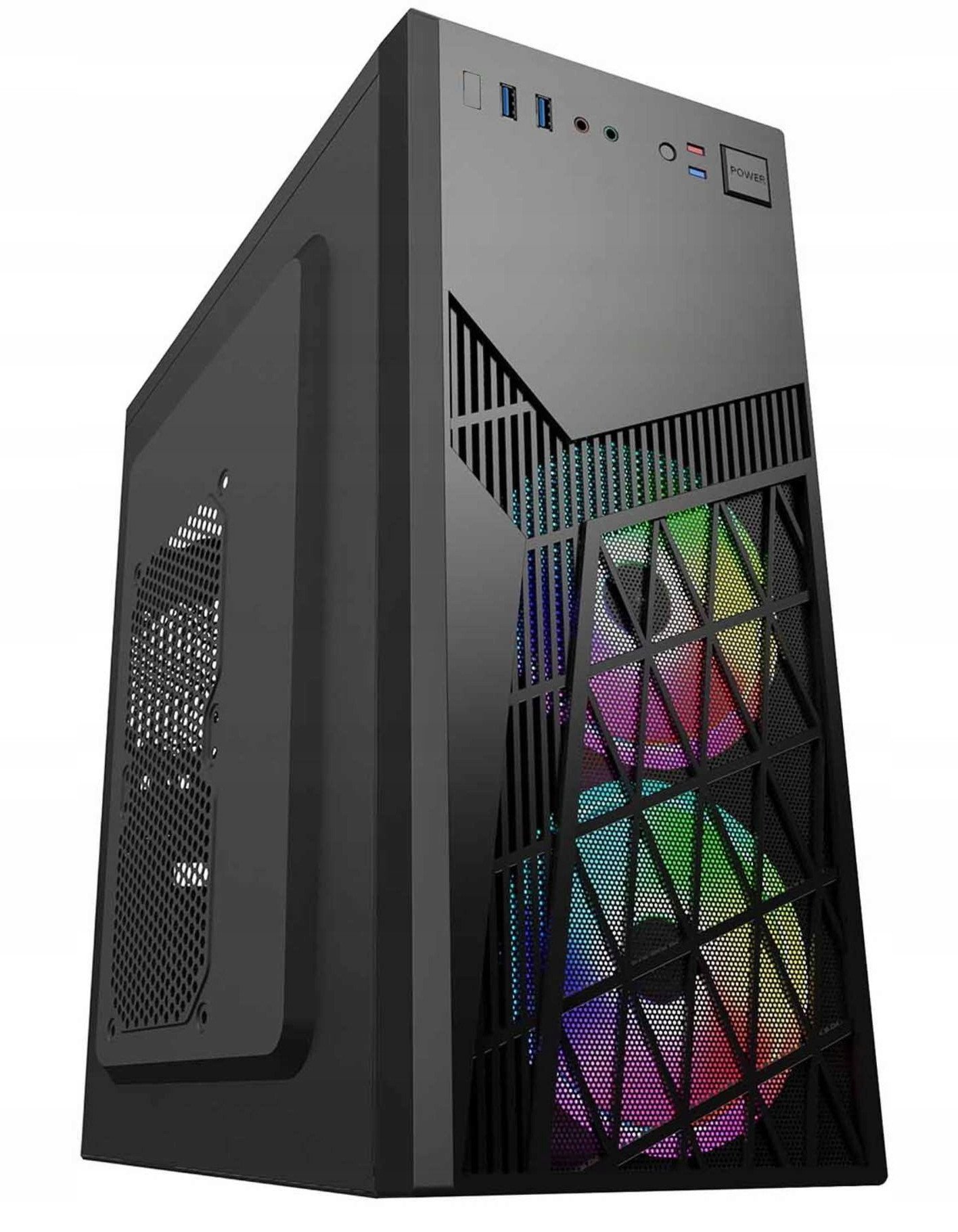 EuroCase ML N6-560B PC Case, Black