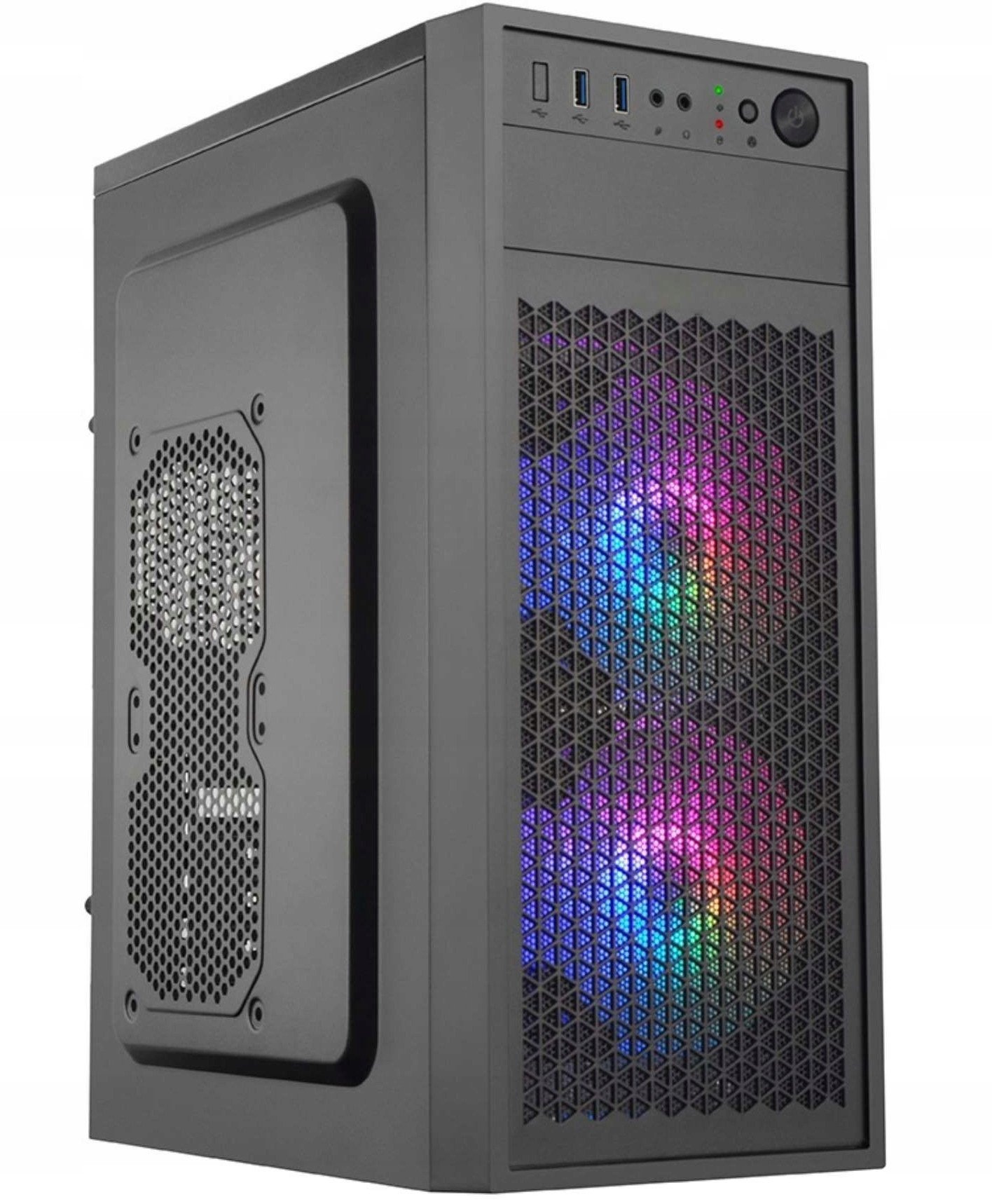 EuroCase ML N6-530B PC Case, Black