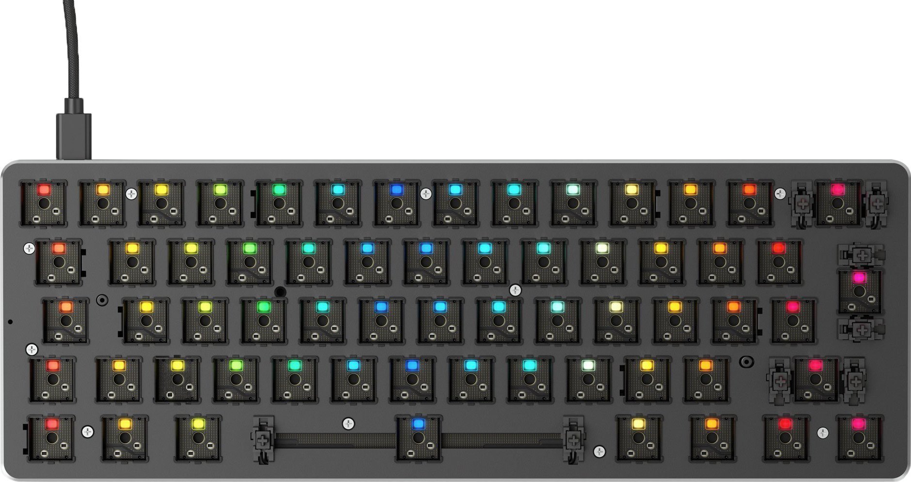 Klawiatura Glorious GMMK Compact Gateron Brown