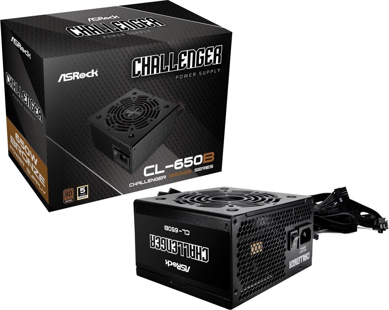 ASRock Challenger 650W ATX Power Supply