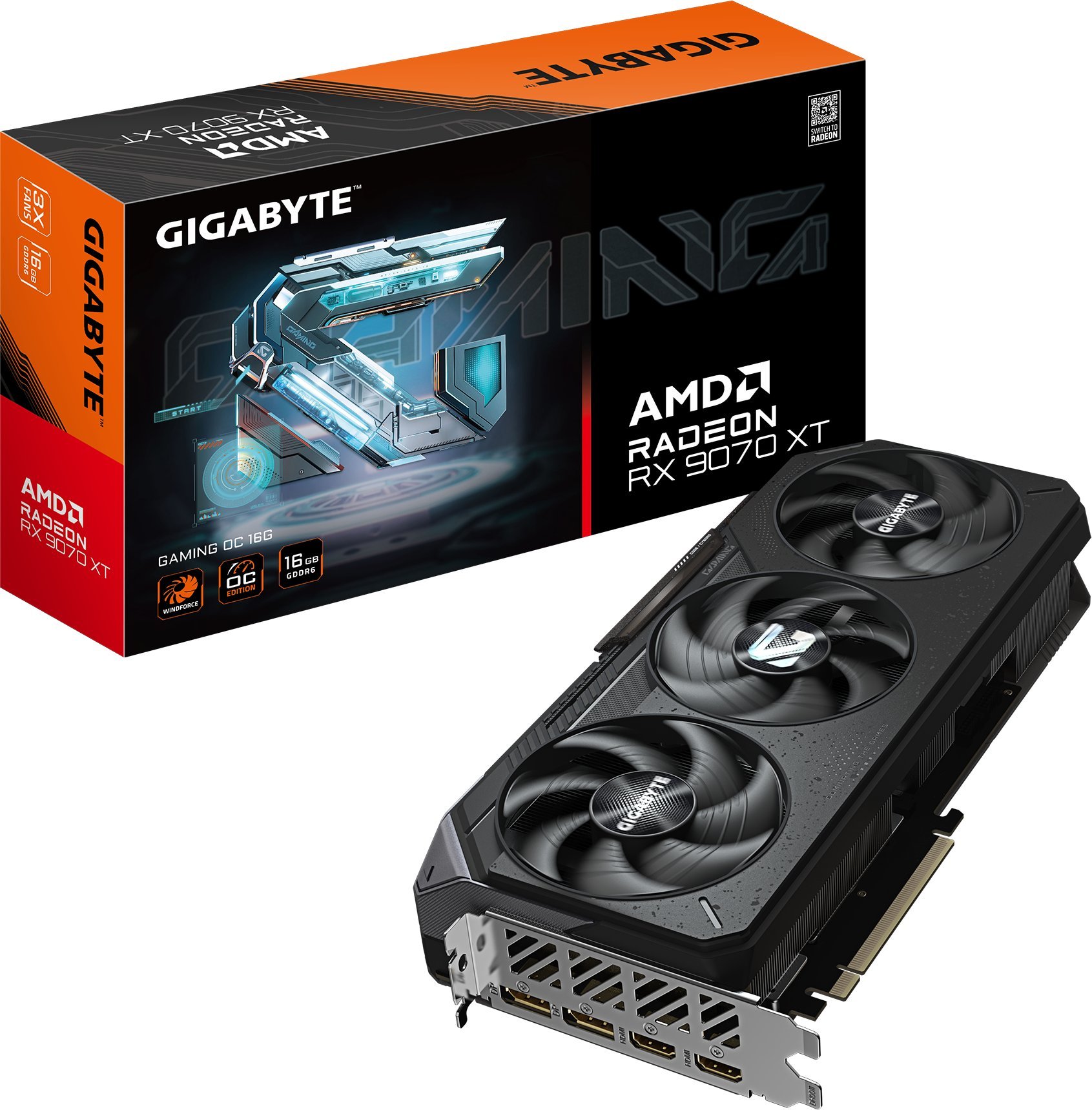 Gigabyte Radeon RX 9070 XT GAMING