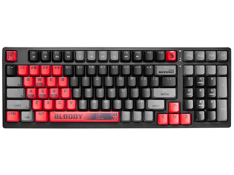 A4Tech 47388 Bloody S98 USB, Black/Red/Grey