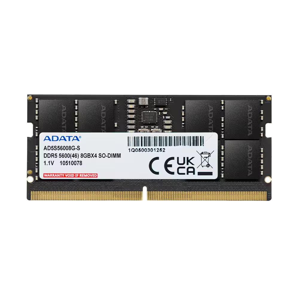 ADATA 8GB DDR5-5600 CL46 SO-DIMM Memory