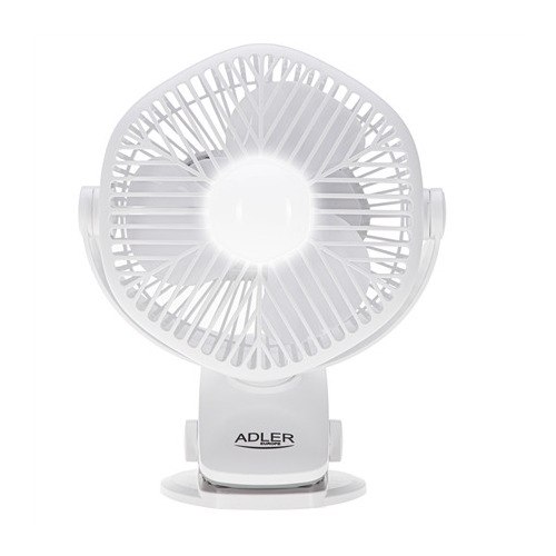 Adler  Rechargeable fan with clip |