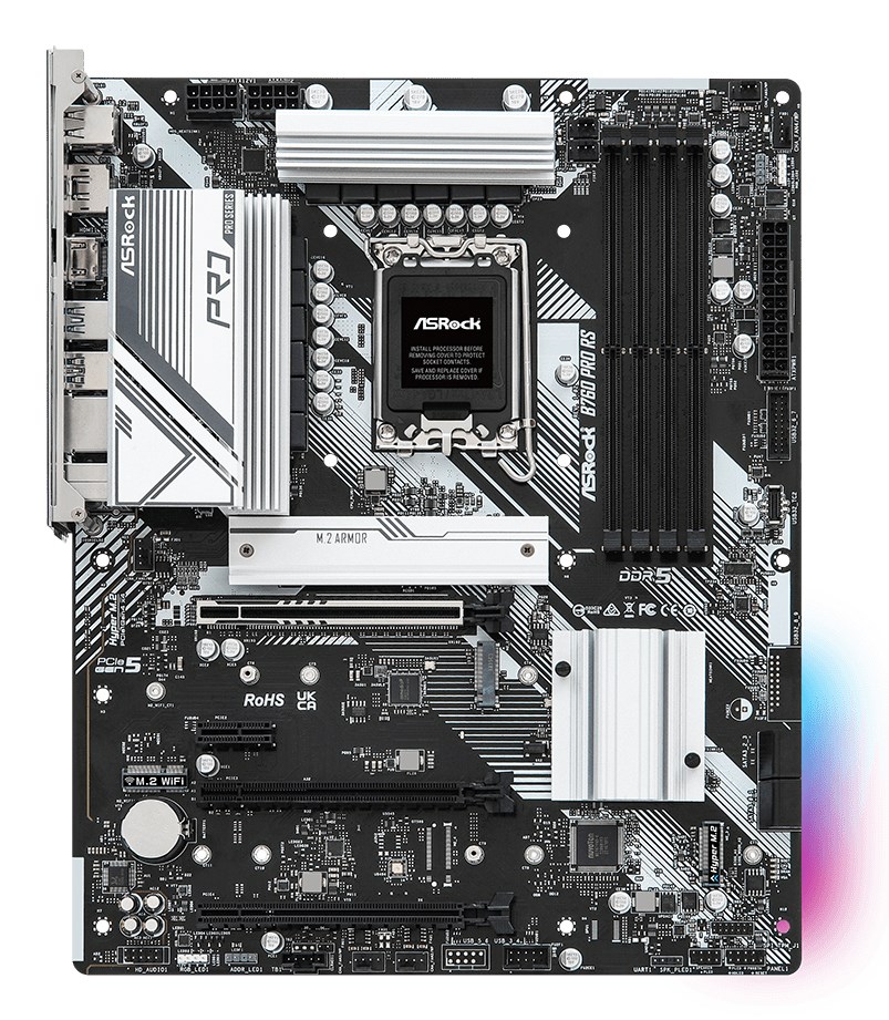 ASRock B760 PRO RS Motherboard, LGA1700