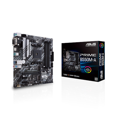 ASUS PRIME B550M-A Motherboard, AM4, AMD