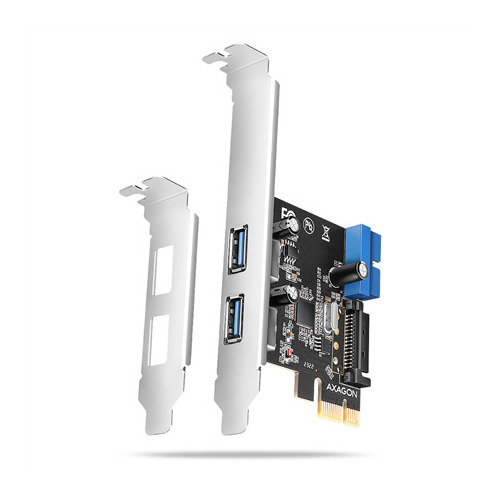 AXAGON PCI-Express card with a pair