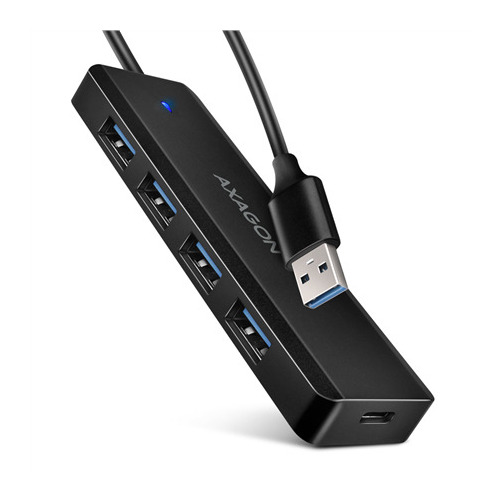AXAGON Travel four-port USB-A 5Gbps hub