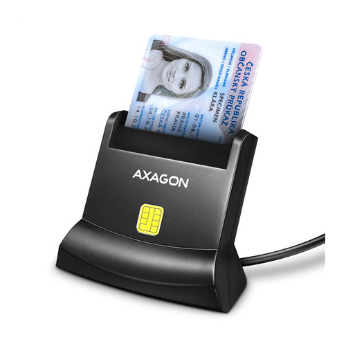 AXAGON Universal desktop USB contact Smart