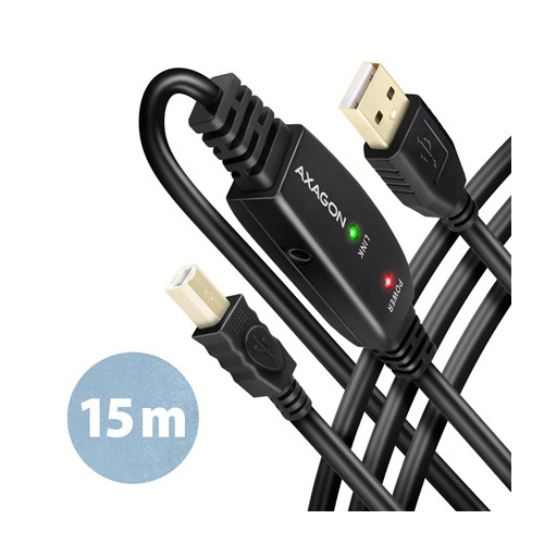 AXAGON | USB repeater cable, 15m