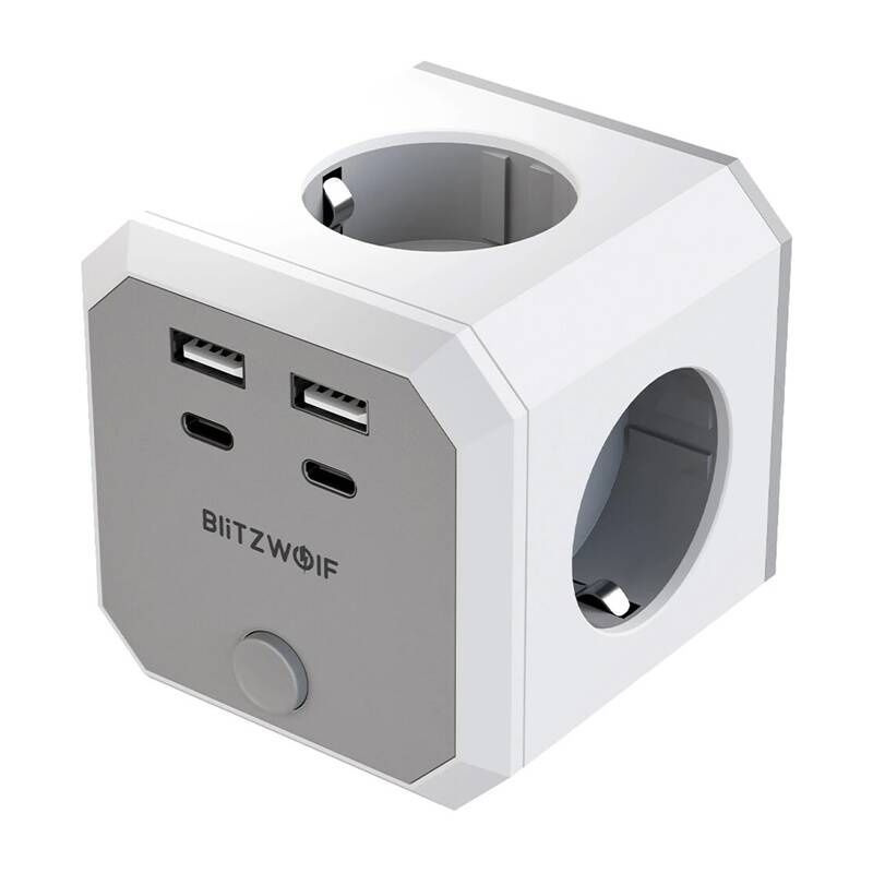 BlitzWolf BW-EC2 8-in-1 Power Cube (4xAC
