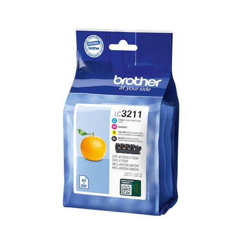 Brother  Cartridge Value Pack | LC3211VAL
