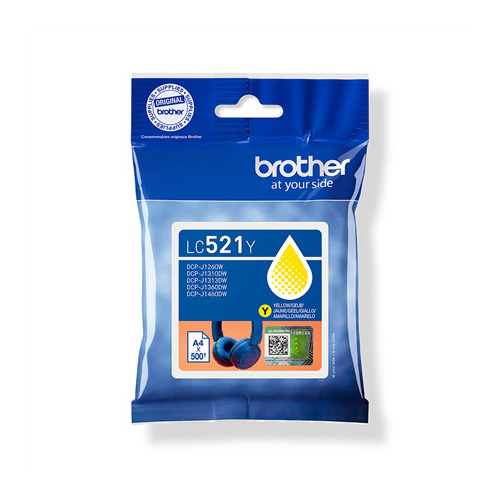 Brother LC521Y Cartridges Ink Cartridge -