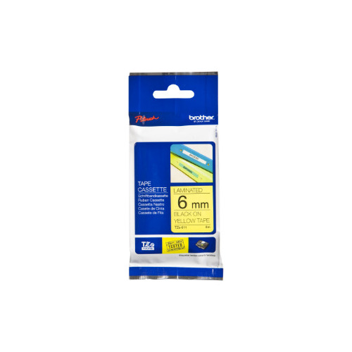Brother  | TZe-611 Laminated Tape |