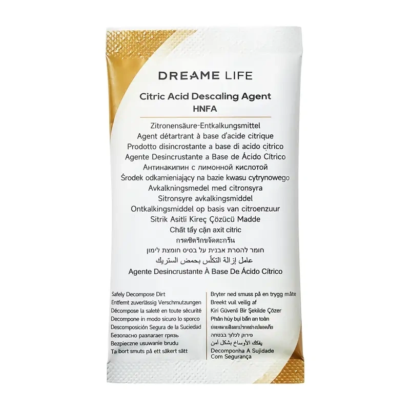 Citric acid descaling agent for Dreame