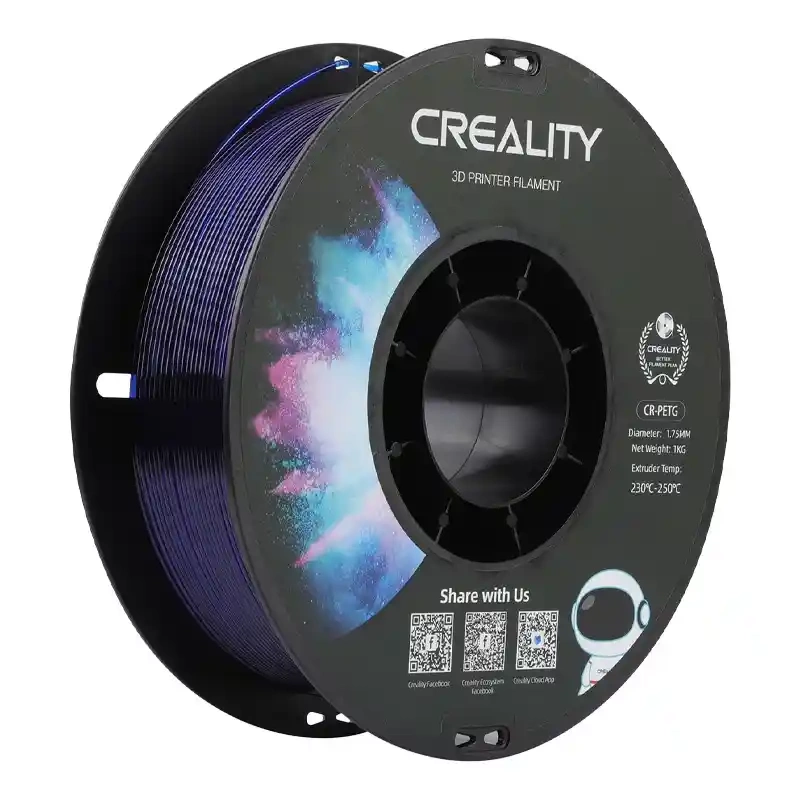 CR-PETG Filament Creality (Transparent blue) |