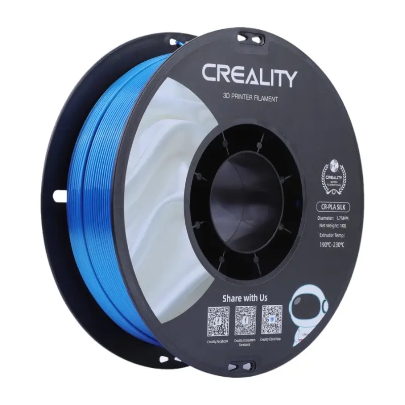 CR-Silk PLA Filament Creality (Blue) |