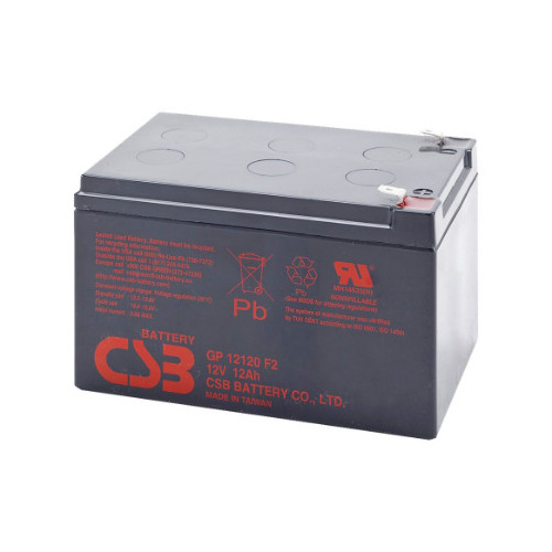 CSB Battery  Battery 12V 12Ah F2