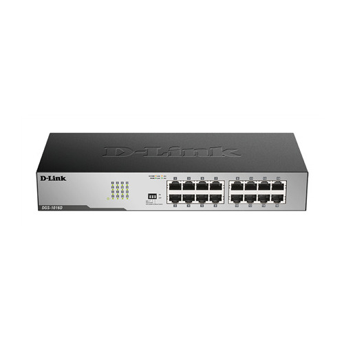 D-Link  | 16-Port Gigabit Unmanaged Desktop