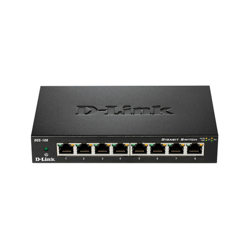 D-Link | | DGS-108/E | Unmanaged