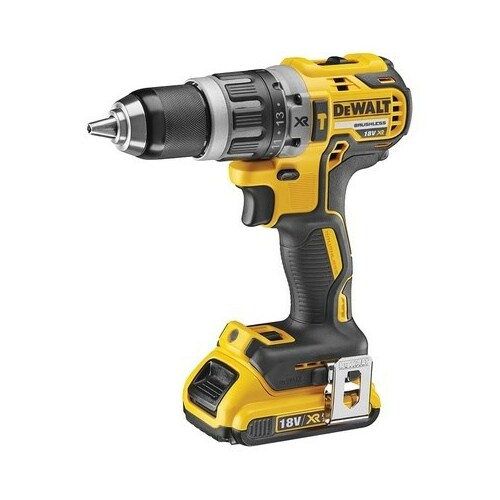 DeWALT DCD796D2-QW drill Keyless Black,Yellow