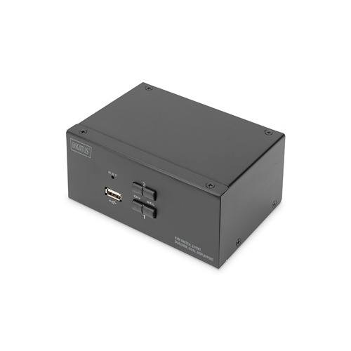 Digitus | KVM , 2-Port, Dual Display