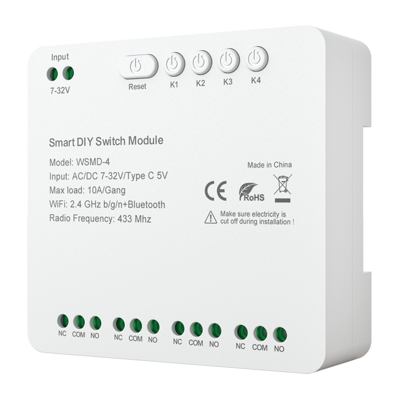 DIY Avatto WSMD-4 32V smart switch