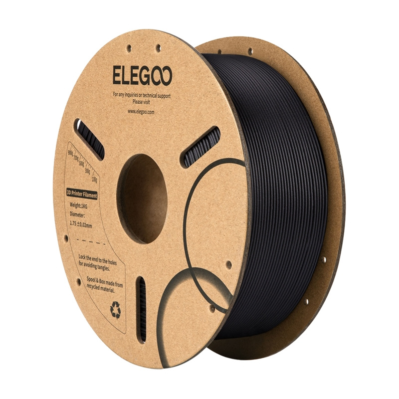 ELEGOO PLA-CF Filament (Black) | 50