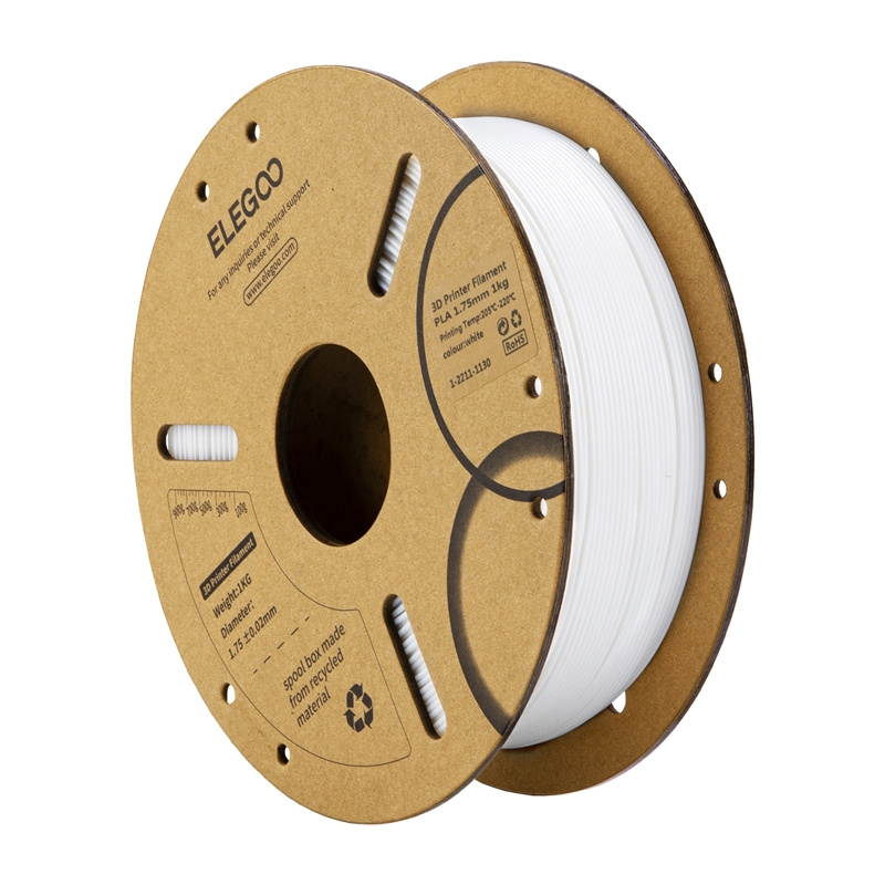 ELEGOO PLA Filament (White) | 50