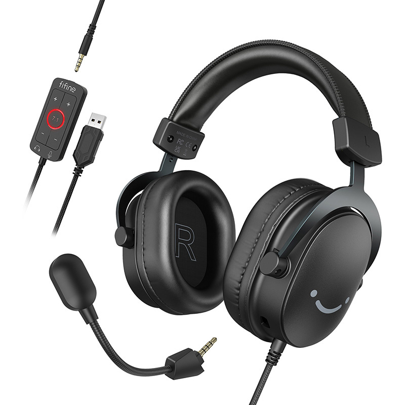 Fifine H9 gaming headphones (black) |