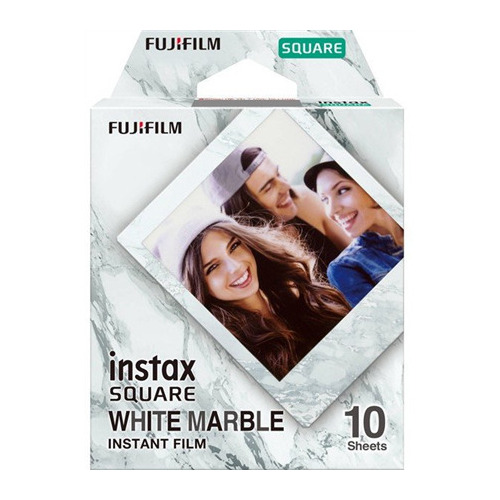 Fujifilm  Instax Square Whitemarble (10pl) Instant